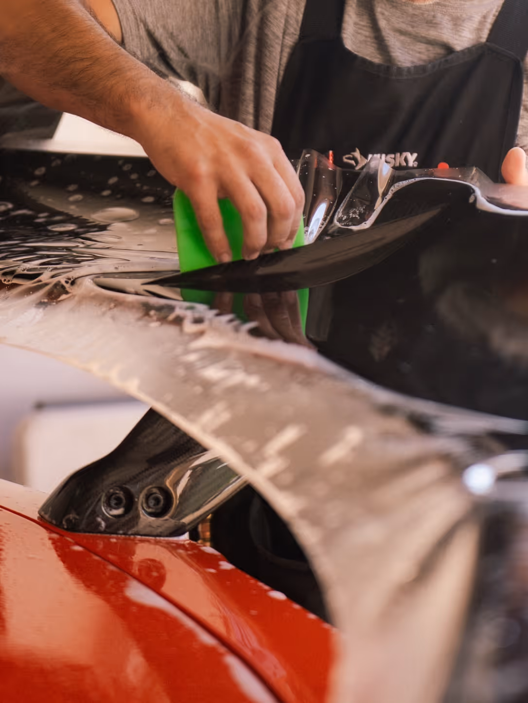 Paint Protection Film work by Smith Bros Mobile Detailing
