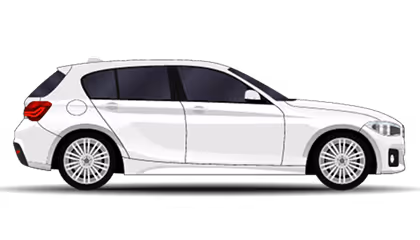 compact suv silhouette