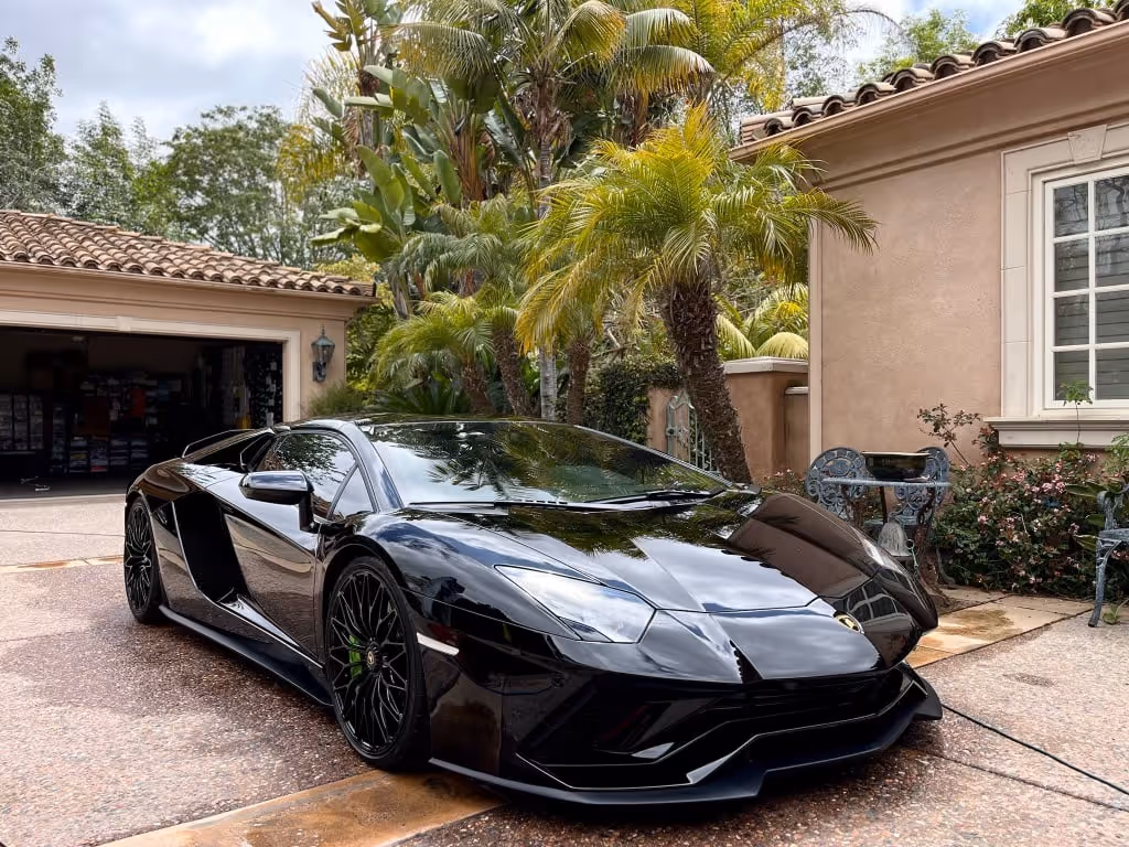 Lamborghini after a Smith Bros detail
